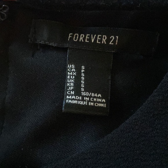 Forever 21 Black Mini Dress - Picture 7 of 9